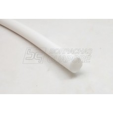Cordão Silicone 10mm - Branco